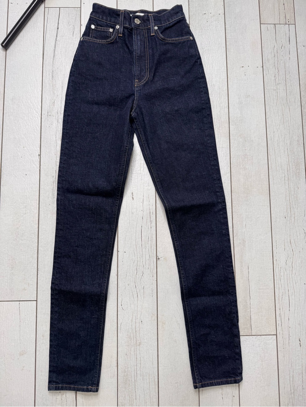 Helmut Lang Jeans Denim Dark Wash Masc Hi Straight Men’s 25 Women’s 24